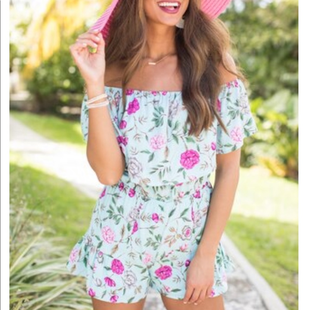 Floral Romper
